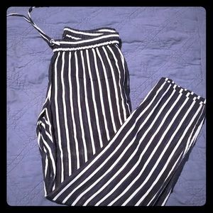 J. Crew Factory Striped Lightweight Pants